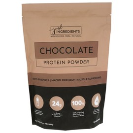Just Ingredients Chocolate Whey Protein Powder, 23.28 OZ
