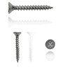 M4 Wood Screws Zinc Plated Silver Long 1 inch (0.16"