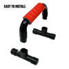 Tapout Push Up Bars - Non-Slip Comfortable Grip for Enhanced