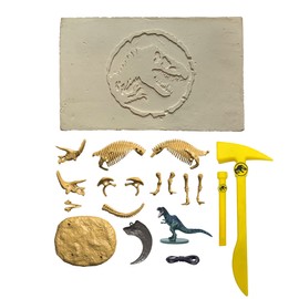 Jurassic World: Dinosaur Dig – Triceratops, Giganotosaurus & Velociraptor Claw | STEM Excavation Kit from Thames & Kosmos | Dig Prehistoric Treasures w/Custom Jurassic World Tools | Safe, Dust-Free