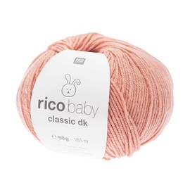 Rico Baby Classic dk #57 Soft Baby Wool for Knitting or Crocheting, 50 g