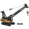 1:50 Engineering Crane Model Alloy Engineering Vehicle Static Model Toy