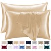 Lazzaro Home Satin Silk Pillowcases For Hair And Skin 2