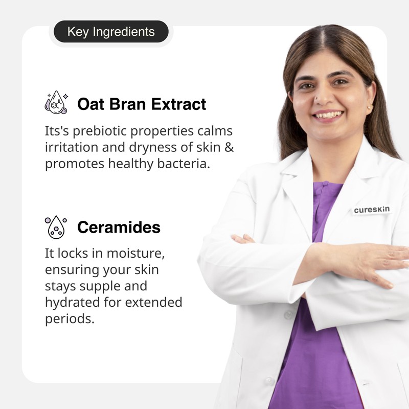 Cureskin Barrier Restructure Cream | Nourishes and Repairs | Ceramides,