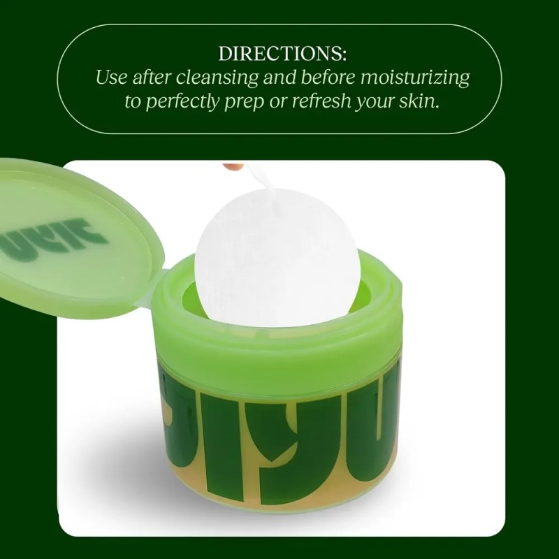 Algodón Exfoliante Para El Cuidado De La Piel Con Hierba