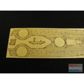 Pontos Model PONWD35028 1:350 Pontos Model Wood Deck - HMS Dreadnought 1907 (ZVE kit)