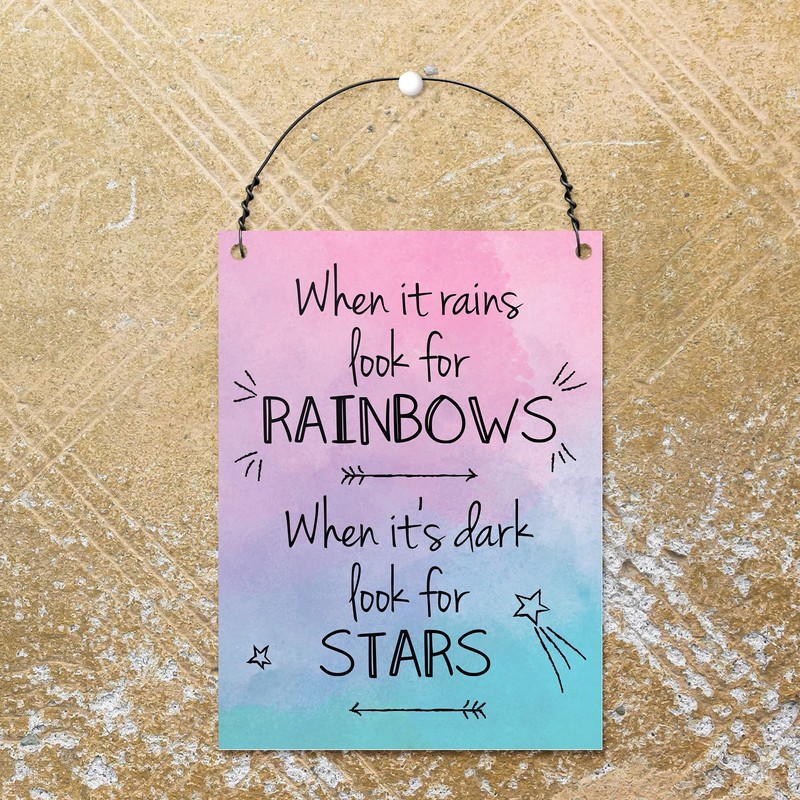 Dorothy Spring When It Rains Look For Rainbows When it's