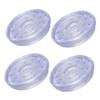IWOWHERO 4pcs Nonskid Rubber Pads for Pull up Bar End