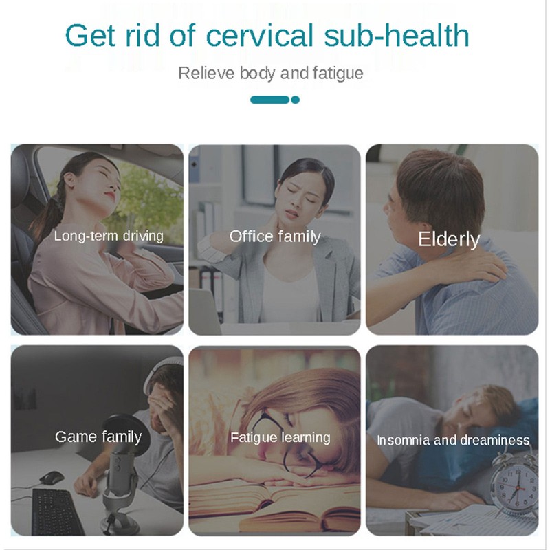 Self Inflatable Travel Pillow U Shaped Portable Neck Chain Support