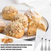 Cream Icing Piping Nozzle Tip, 3 Pcs Long Puff Nozzle