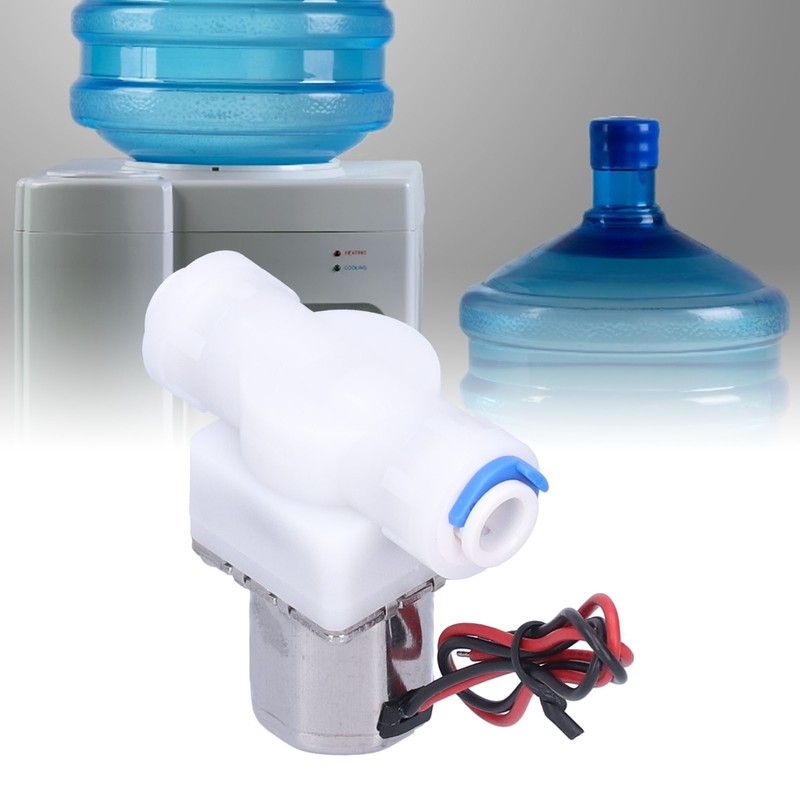 1/4in Solenoid Valve Drinking Water Quick Connector Bistable Pulse Hydraulic