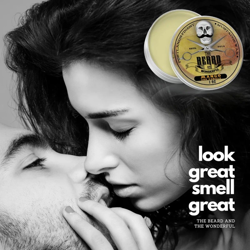 Cera Para Bigote Y Barba De 30 Ml, Cuidado Del