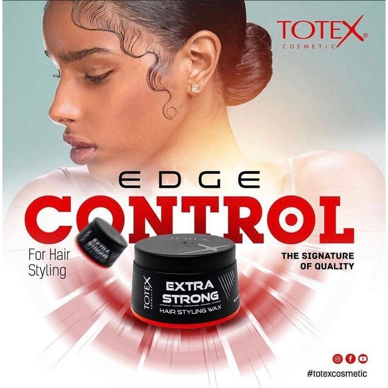 Totex Extra Strong Hair Styling Wax 150 ml - 24-Hour
