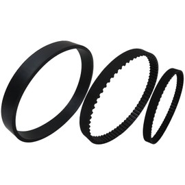 New 3pcs Vacuum Belt Repl.#1611129 1611130 1606428 for B-issell ProHeat 2X Revolution Pet Pro 20074, 20073, 20076, 2283, 22837, 22839 and for ProHeat 2X Revolution Pet Deluxe 2007P