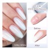 Miss Gel Polish Blanco Lechoso Uv Decoracion Uñas
