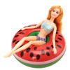9 Pcs Pool Floaties Swim Accessories Set for Girl Dolls,