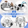 DRKSBesto 2.5 Gallon / 10 L Kegerator Cleaning Kit, 304