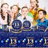 13th Birthday Decoration Men-142pcs Navy Blue and Gold Birthday Tableware