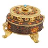 Trinket Incense Burner with Lid Handcraft Antique Polished Process for