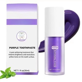 Purple Toothpaste for Teeth Whitening, Purple Teeth Whitening Toothpaste