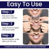 DENTELO Professional Teeth Whitening Strips,42 Non-Sensitive, Safe for Enamel, Anti