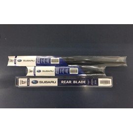 Subaru 2017 to 2023 Subaru Impreza 2018 to 2023 Crosstrek Front AND Rear Windshield Wiper Blades Set Genuine OEM