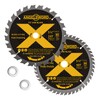 ANGELSWORD 5-1/2 Inch Circular Saw Blade 24T for Framing&48T for