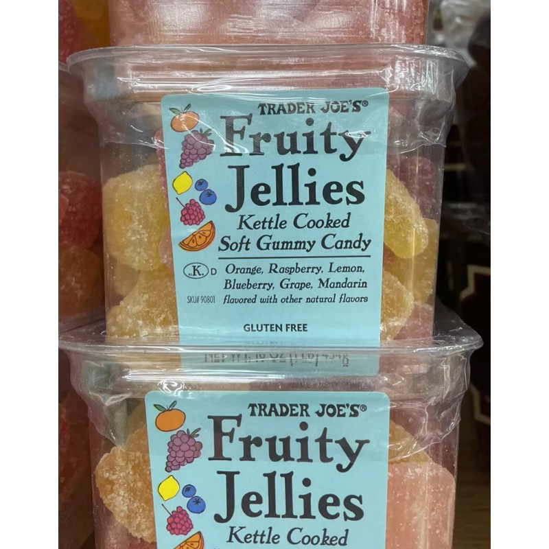 Trader Joe’s 2 Packs Trader Joe’s Fruit Jellies Candy
