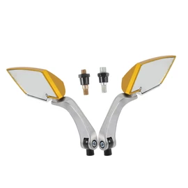 iplusmile 1pair Motorcycle Rearview Mirrors Handlebar for Safe Riding Compatible Models Design for Enhanced Stability