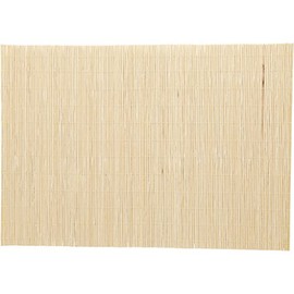 Creativ 41232 Bambusmatte für Filzherstellung, Größe 45 x 30 cm, 4 Stück, Beige