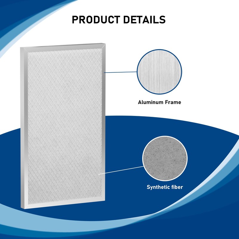 MERV-8 Filter Replacement Set Compatible with AlorAir Basement Dehumidifiers Sentinel