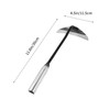 Happyyami 2Pcs Garden Weeding Japanese Handheld Nejiri Gama Hoe Stainless