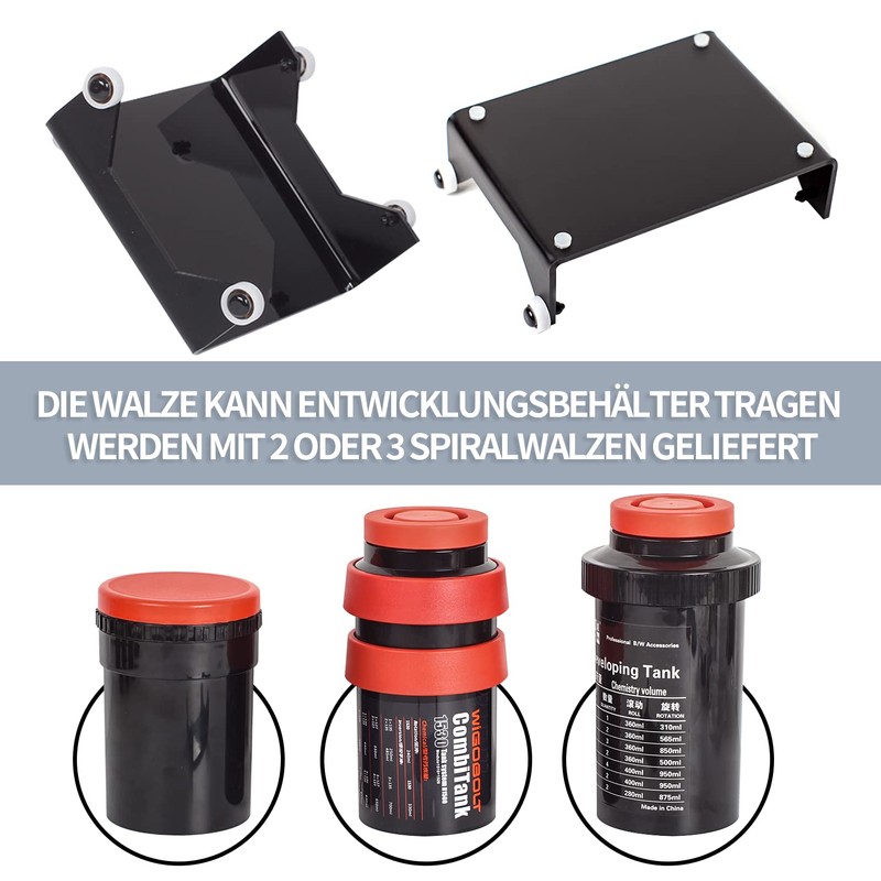 eTone Roller base for film development box roller for 1530