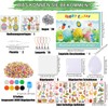 FZYESNO 3057 Pieces Ironing Beads Easter, Ironing Beads Plates Set