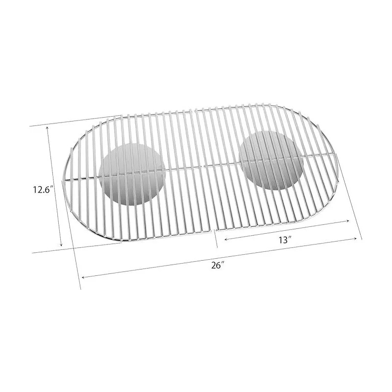 Coleman 2 Stainless Grill Cooking Grates For Coleman Roadtrip Swaptop