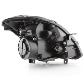 ACANII - For 2004-2006 Nissan Maxima Black JDM Headlights Headlamps Replacement 04-06 Driver + Passenger Side