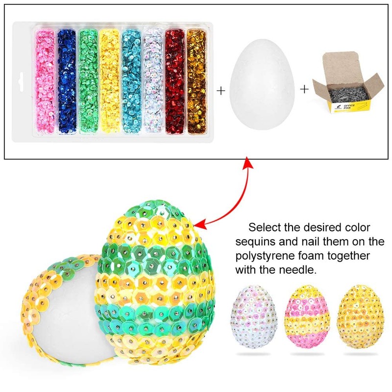 25 x Easter Eggs Styrofoam Eggs, Easter Eggs Crafts, Easter