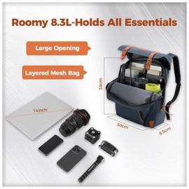 ROCKBROS Bicycle Handlebar Bag Backpack for Brompton and Folding Bike Bicycle Bag with Laptop Compartment for Women and Men 8.3L Purple