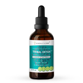 Tribal Detox Alcohol, Glycerite Turmeric, Dandelion, Milk Thistle, Burdock, Cleavers, Cranberry, Goldenrod, Green Tea. Tincture, Herbal Extract Cleansing Action Formula 4 OZ