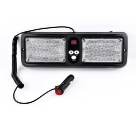 TASWK 86 LED Windshield High Brightness LED Law Enforcement Emergency Hazard Warning Strobe Light Fits Commercial Truck Boat Car (Yellow)