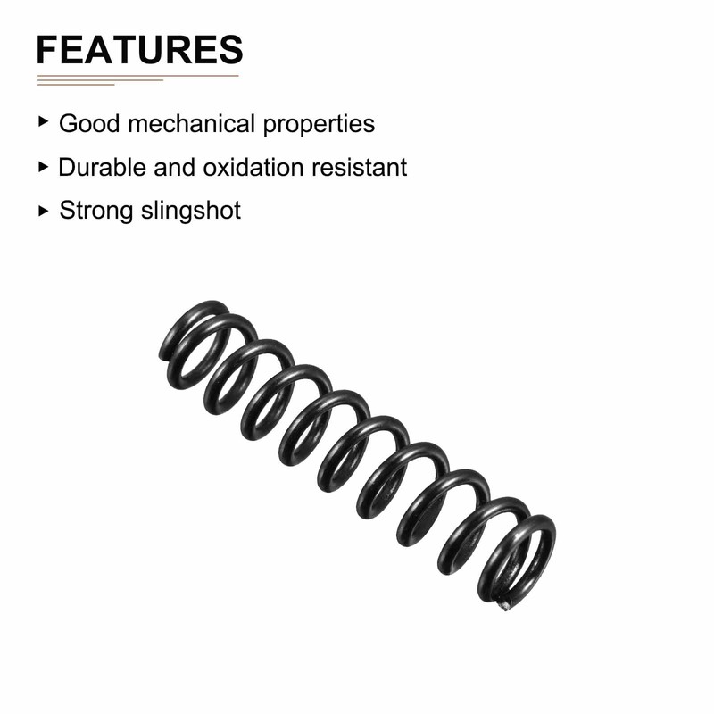 DTGN 1.2x8x35mm(DxODxL) Compression Spring - 20Pack - Good for Machinery