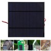 LiebeWH Solar Panel, 5 V 4.5 W 900 mA Mini