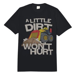 Tonka Loader Truck A Little Dirt Won't Hurt Logo Comfort Colors Adult Heavyweight T-Shirt