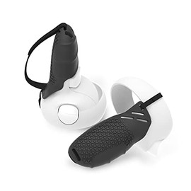 CNBEYOUNG Funda de Agarre para Driver táctil Compatible con Quest 2, Manga antitiro, Accesorios Quest 2 con Correa Ajustable de Nailon para Nudillos  