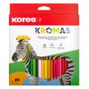 Kores - Kolores Kromas, 24 Triangular Shape Colouring Pencils -