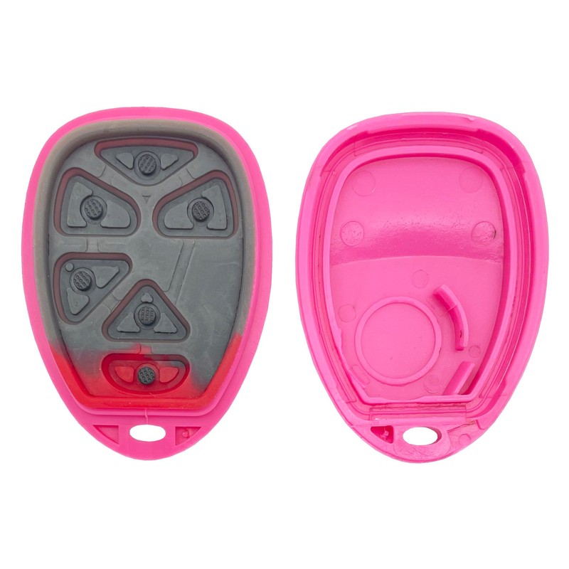 Pink Key Fob Case Shell Fit for Chevy Tahoe Suburban