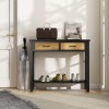 kinbor Console Table, Narrow Entryway Table, Sofa Table, Entry Table