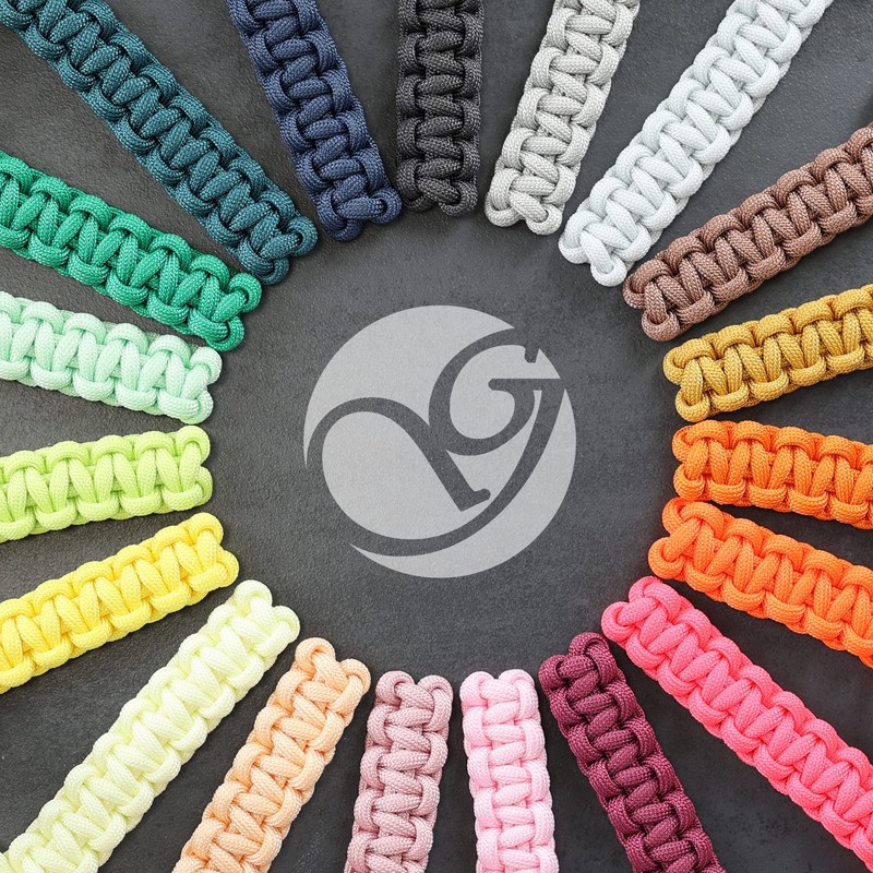 Ganzoo Paracord 550 Nylon Polyester Rope for Bracelet, Leash, Collar,