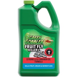 Green Gobbler Fruit Fly Goodbye Gel Drain Treatment | Killer Flies & Eliminator (1 Gallon)