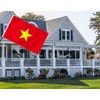 Large Vietnam Flag,3x5 FT Vietnamese 75D Outdoor Banner,Haitians Decor for